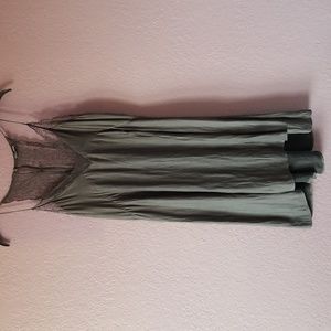 Zara Satin Lace Dress